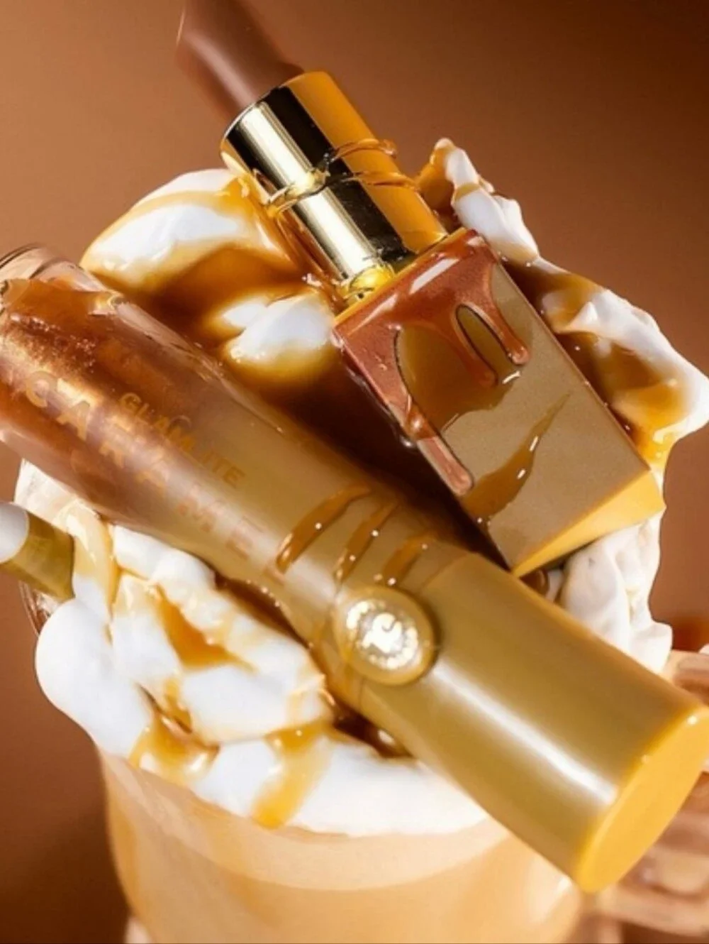 Glamlite Caramel Frappe Lip Kit